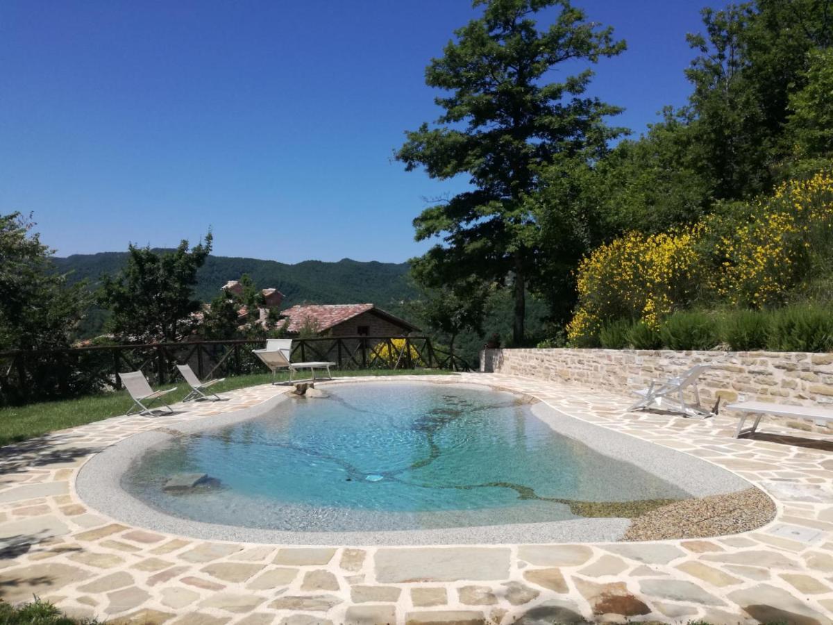 Frigino Agriturismo Pensionat Molino Abbadia Exteriör bild